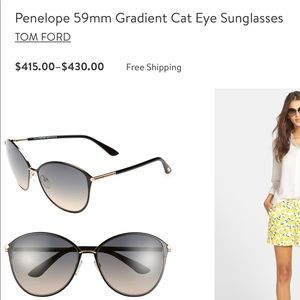 Tom Ford Penelope FT0320 Sunglasses